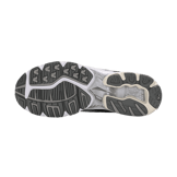 Mizuno Wave Rider 10 Flame Wave One Block Down Onyx Angle 4