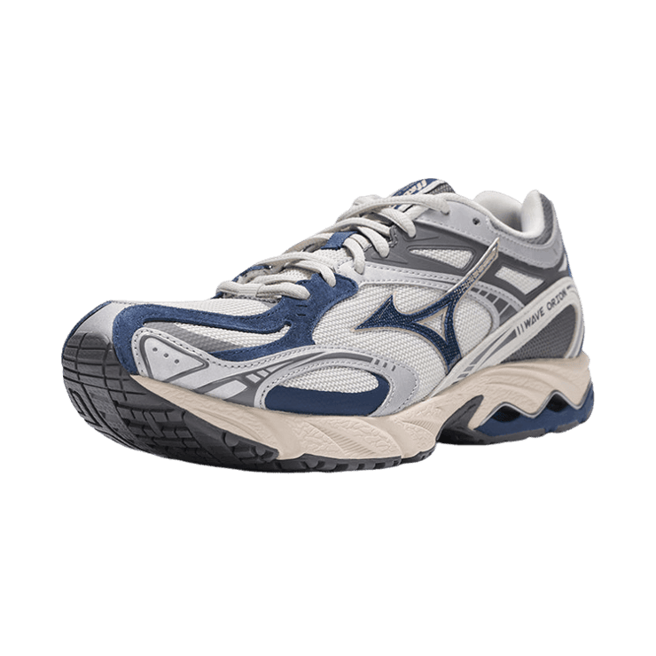 Mizuno Wave Orion Retro Blue Angle 1