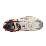Mizuno Wave Rider Low White Yellow Black Angle 0
