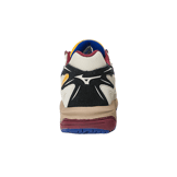 Mizuno Wave Rider Low White Yellow Black Angle 1