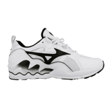 Mizuno Wave Rider 1 White Black Angle 0