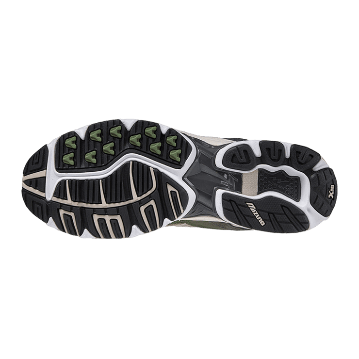 Mizuno Wave Rider 10 Premium Green Angle 2