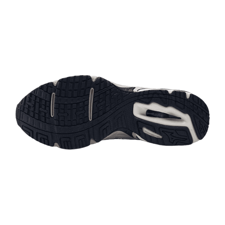 Mizuno Wave Solar V2 Beige Navy Angle 3