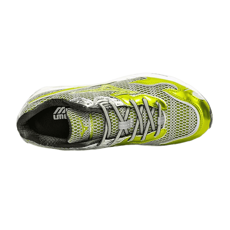 Mizuno x One Block Down Flame Wave Wave Rider 10 Yellow Angle 2