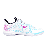 Mizuno Wave Claw Neo 2 White Purple Angle 0