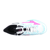 Mizuno Wave Claw Neo 2 White Purple Angle 1