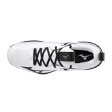 Mizuno Wave Momentum 2 White Angle 1