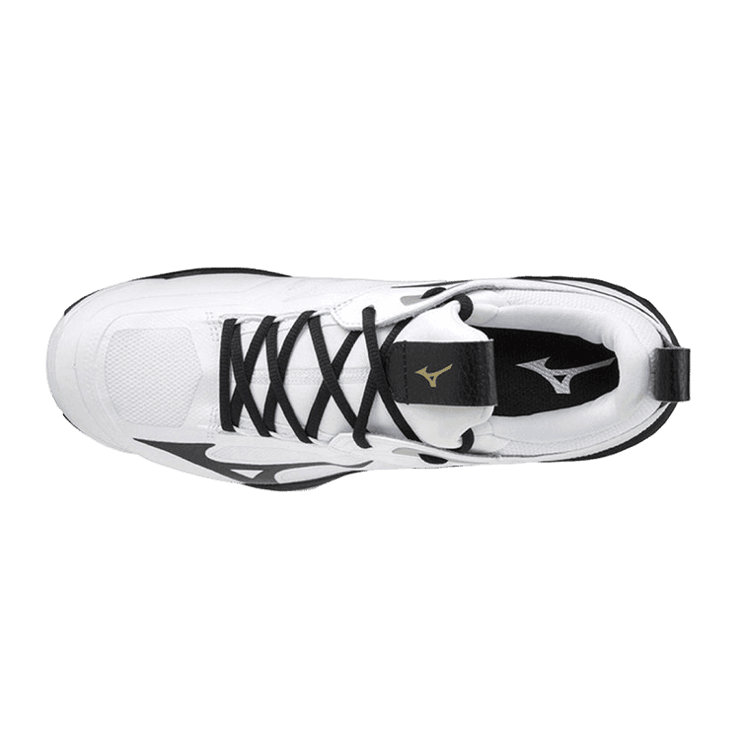 Mizuno Wave Momentum 2 White Angle 1