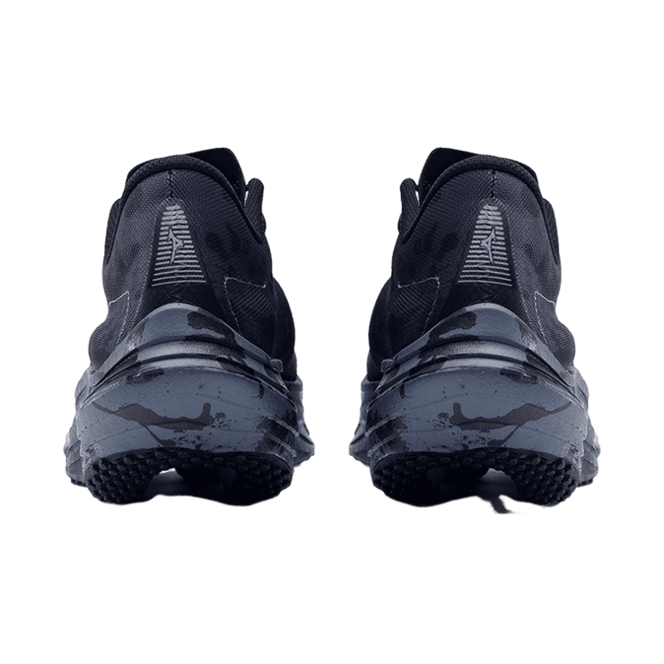 Mizuno Wave Rebellion Pro Black Grey Red Angle 2
