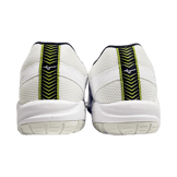 Mizuno Cyclone Speed White Silver Angle 1