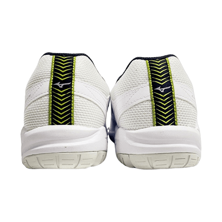 Mizuno Cyclone Speed White Silver Angle 1