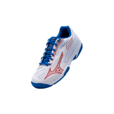 Mizuno Gate Sky Plus 3 White Blue Red Angle 0