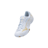 Mizuno Wave Claw Pro White Gold Angle 0