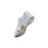 Mizuno Wave Claw Pro White Gold Angle 1