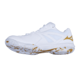 Mizuno Wave Claw Pro White Gold Angle 3