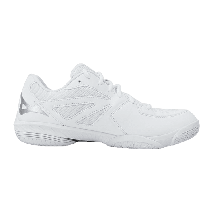 Mizuno Wave Claw II White Silver Angle 0
