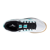Mizuno Sky Blaster 2 White Blue Angle 0
