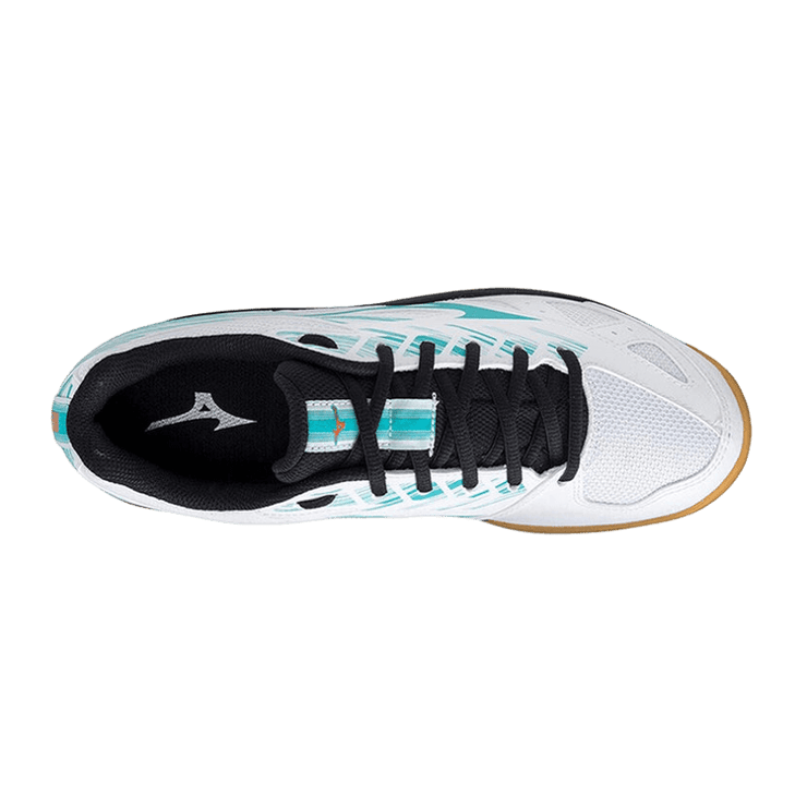 Mizuno Sky Blaster 2 White Blue Angle 0