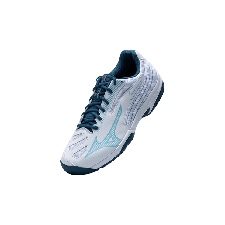 Mizuno Gate Sky plus 3 White Teal Angle 0