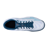 Mizuno Gate Sky plus 3 White Teal Angle 2