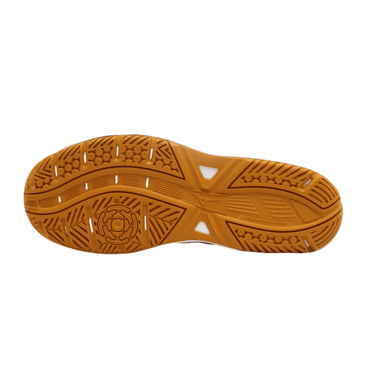 Mizuno Sky Blaster II White Red Blue Angle 2