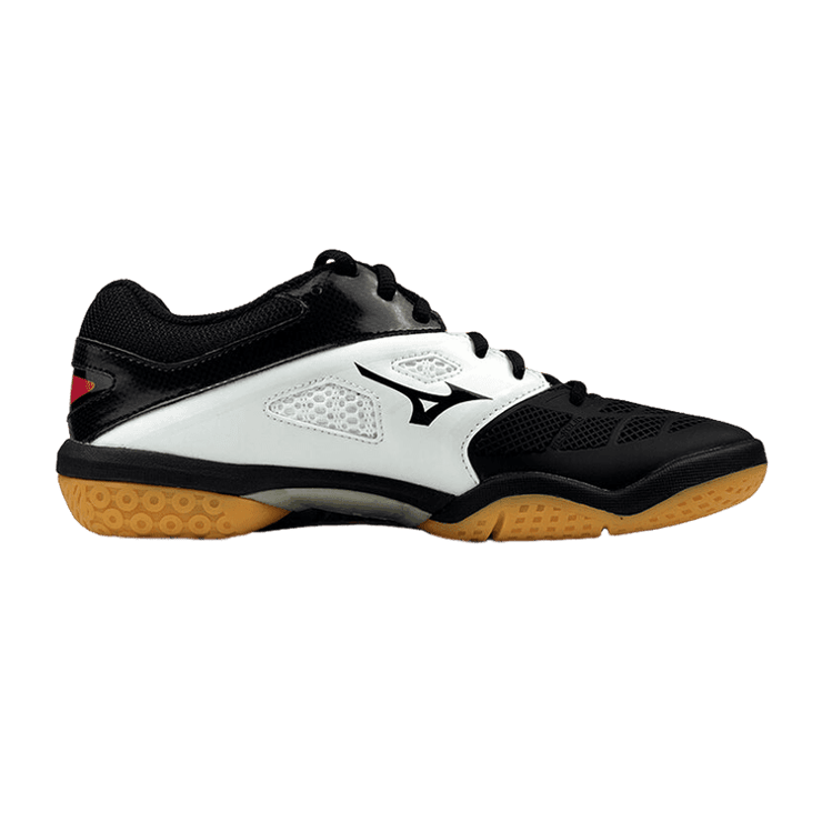 Mizuno Wave Fang Rx II Black White Angle 0