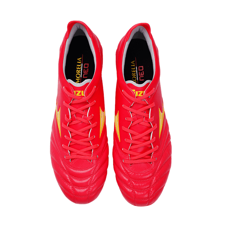Mizuno Morelia Neo4 IV Elite Red Angle 1