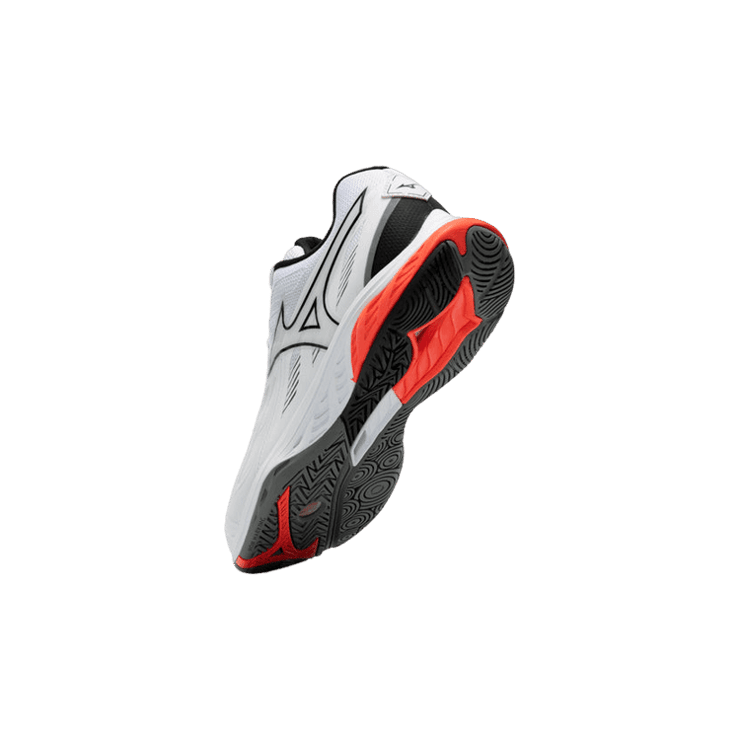 Mizuno Wave Fang 2 White Fiery Coral Angle 0