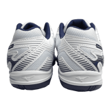 Mizuno Cyclone Speed 4 White Navy Angle 0