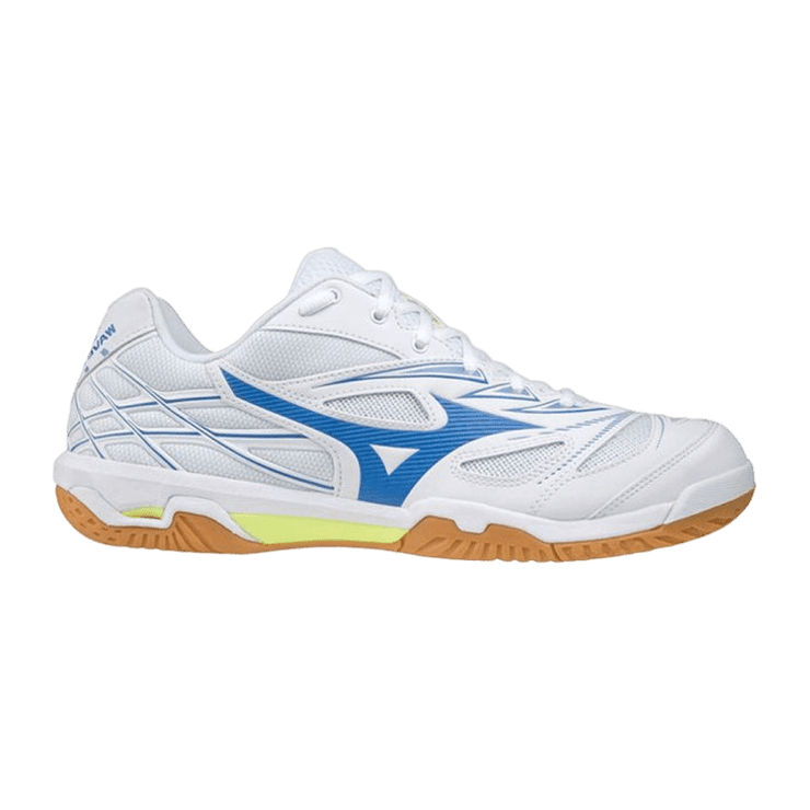 Mizuno Wave Fang Nx White Blue Angle 0