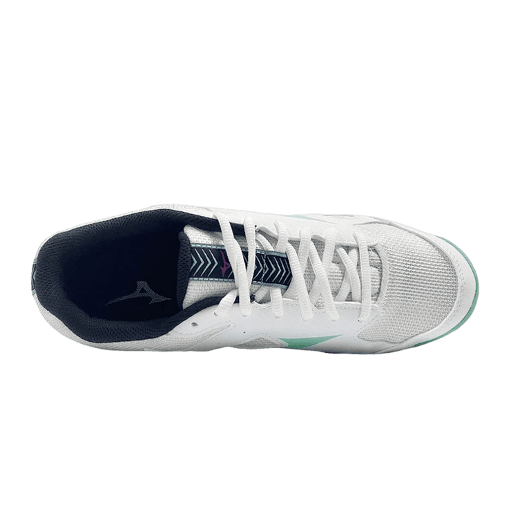 Mizuno Cyclone Speed White Sky Blue Angle 1