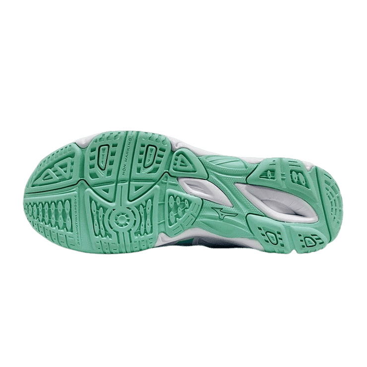 Mizuno Cyclone Speed White Sky Blue Angle 3