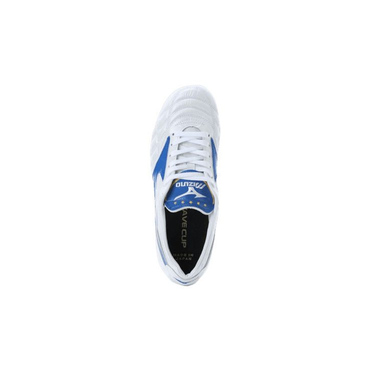 Mizuno Wave Cup Legend White Angle 1
