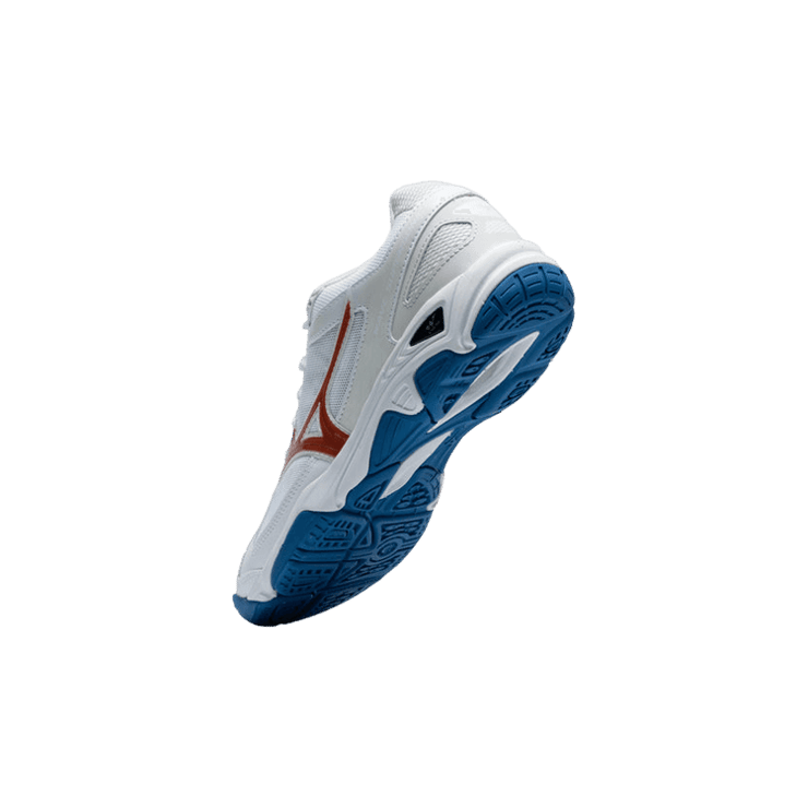 Mizuno Training Low White Blue Red Angle 0