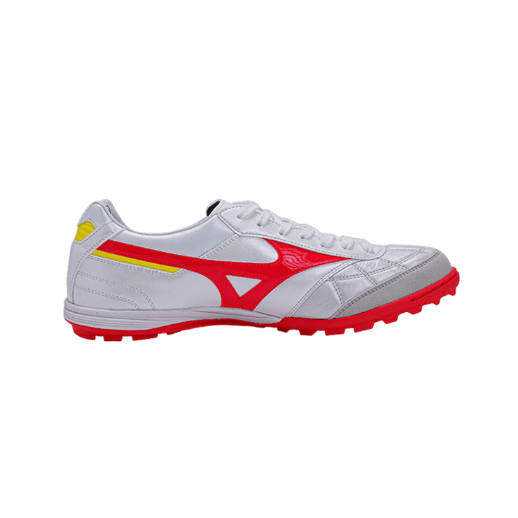 Mizuno Morelia Sala Japan TF White Red Angle 0