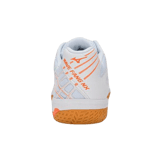 Mizuno Wave Fang NX White Teal Orange Angle 2