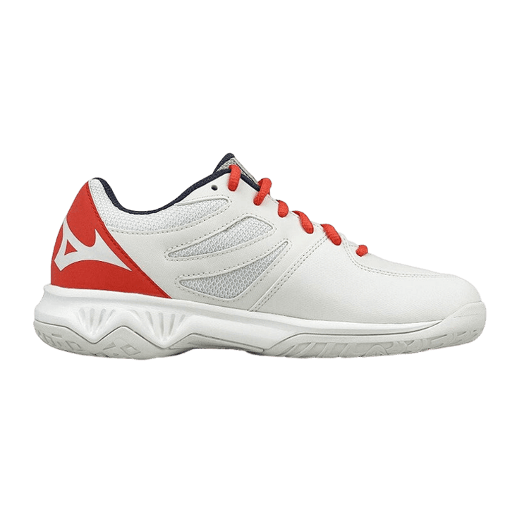 Mizuno Thunder Blade 2 White Red Grey (W) Angle 0