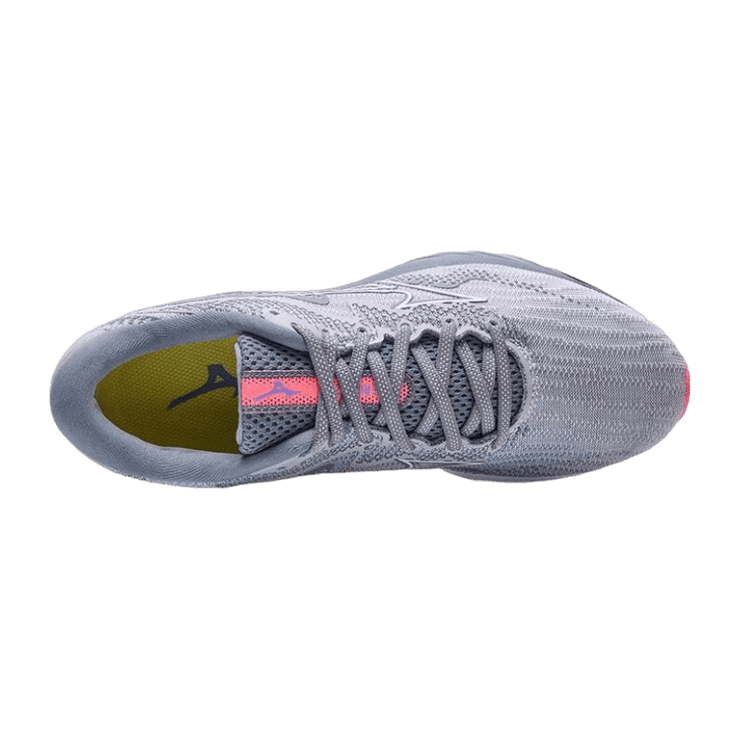 Mizuno Wave Rider 27 Ash Lilac Angle 1