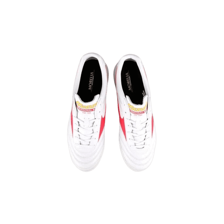 Mizuno Morelia II Pro AS White Red Angle 2