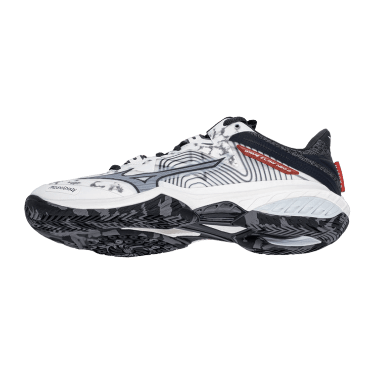 Mizuno Wave Claw Neo 2 Black White Angle 2