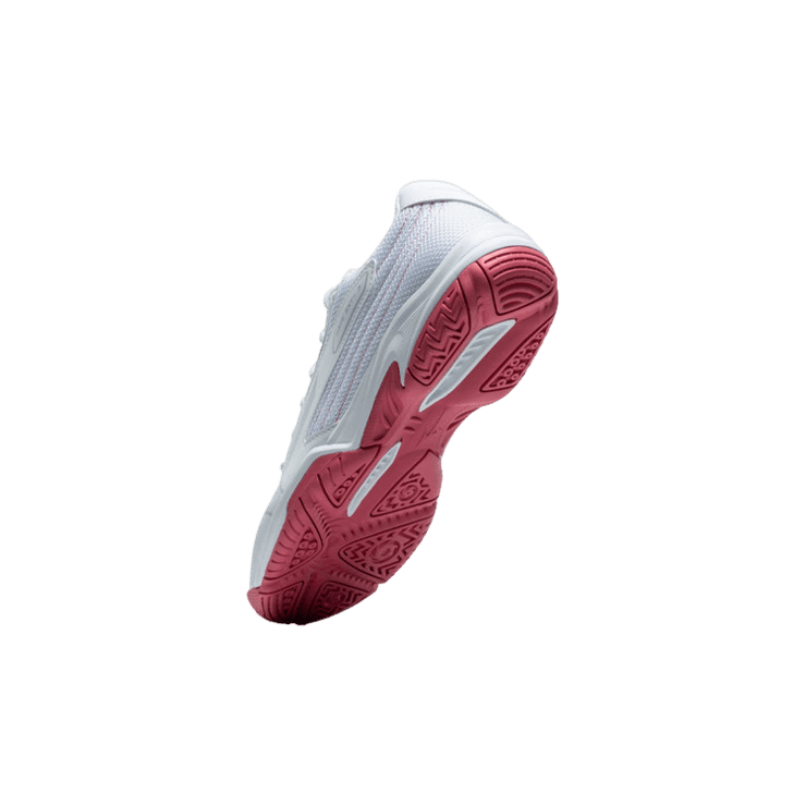 Mizuno Gate Sky Plus 3 Wide White High-Vis Pink Angle 0