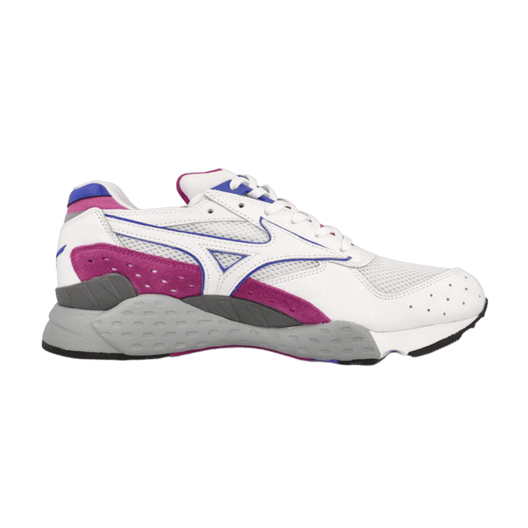 Mizuno Mondo Control OG White Purple Angle 0