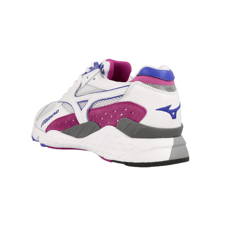 Mizuno Mondo Control OG White Purple Angle 1