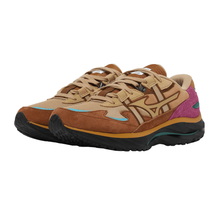 Mizuno Mujin Wave Rider Beta DIGAWEL Cathay Spice Angle 1