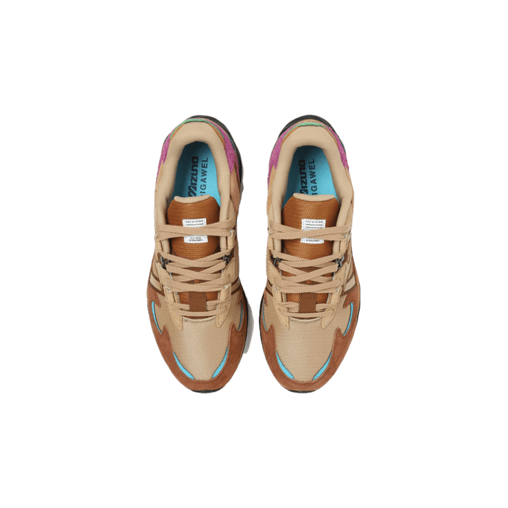 Mizuno Mujin Wave Rider Beta DIGAWEL Cathay Spice Angle 2