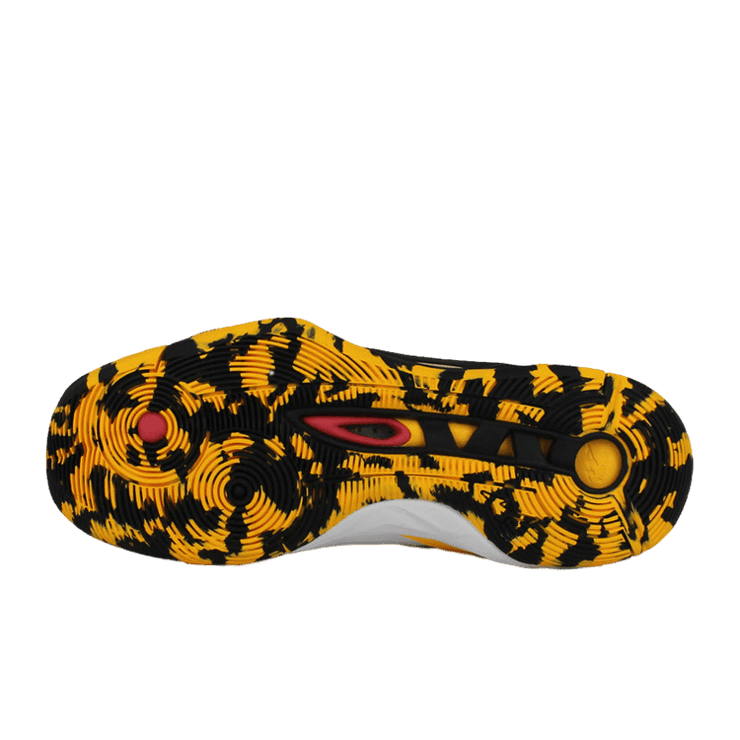Mizuno Wave Momentum 2 White Yellow Angle 3