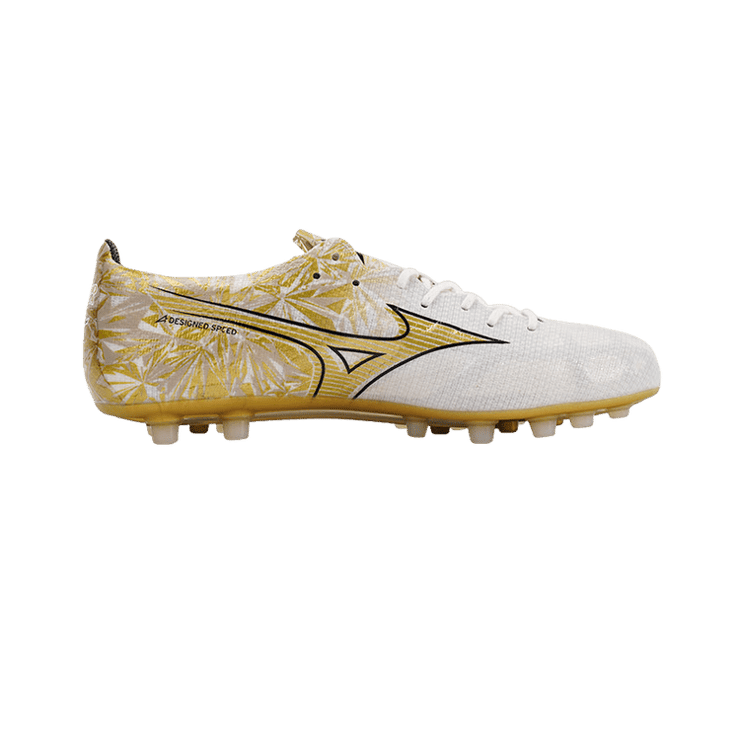 Mizuno Alpha Elite AG White Gold Angle 0