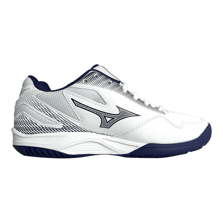 Mizuno Training Low Comfortable Versatile Cushioned NonSlip Breathable Black and White Angle 0