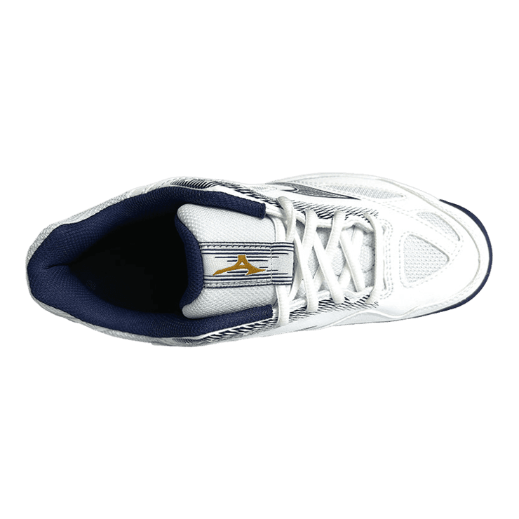 Mizuno Training Low Comfortable Versatile Cushioned NonSlip Breathable Black and White Angle 1