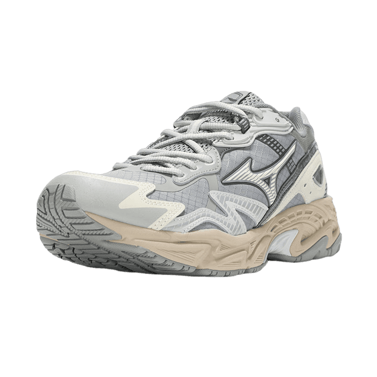 Mizuno Adventure Twe Light Grey Orange Angle 1